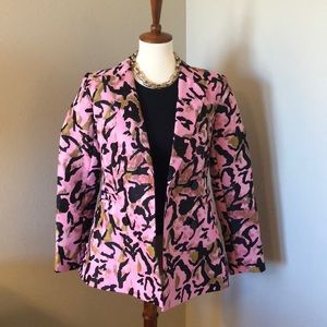 Topshop NWT Pink Leopard Blazer
